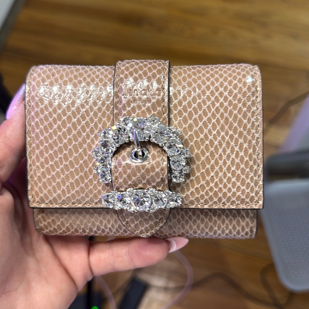 Jimmy Choo Snake Compact Wallet